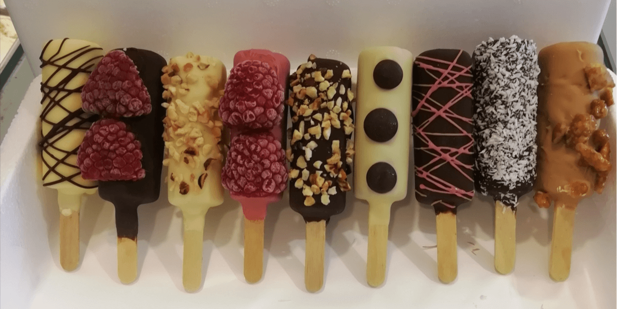 10 mixed ice cream stick